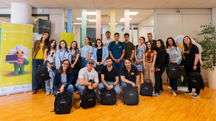 Gruppo di studenti dell’Università ‘G. d’Annunzio’ di Chieti-Pescara in visita presso l’azienda Xera per il progetto ‘Impresa IN Accademia’