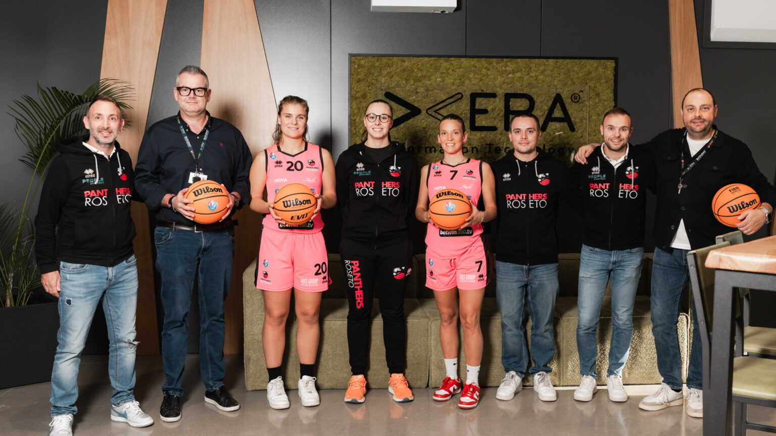 Le Panthers Roseto in azione con Xera