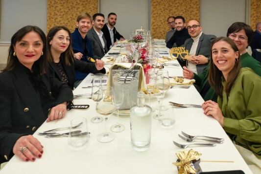 Alcuni colleghi Dataone e Zenko alla cena aziendale 2024